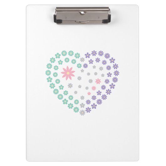 bloementoewijding klembord (Voorkant)