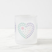 bloementoewijding matglas koffiemok (Center)