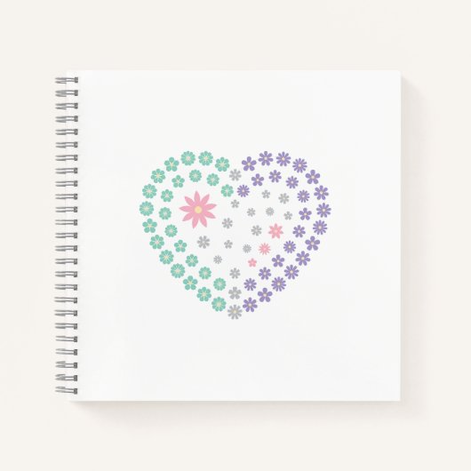 bloementoewijding notitieboek (Voorkant)