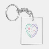 bloementoewijding sleutelhanger (Voorkant Links)