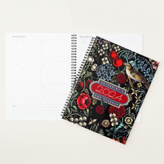 bloementuin 2024 Dagplanner Planner (Display)