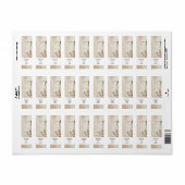 Bloementuin 405a etiket (Full Sheet)