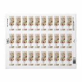 Bloementuin 405b etiket (Full Sheet)