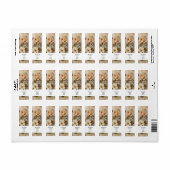 Bloementuin 405c etiket (Full Sheet)