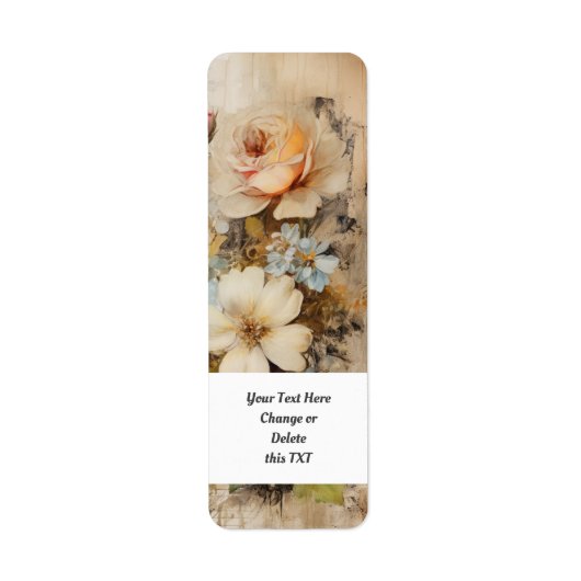 Bloementuin 405c etiket (Voorkant)