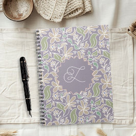 Bloementuin Aangepaste Bloemkunst Notitieboek