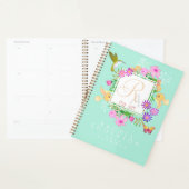 Bloementuin Aqua Monogram Planner (Display)