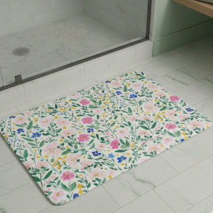 Bloementuin Badmat