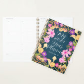 Bloementuin blauw planner (Display)