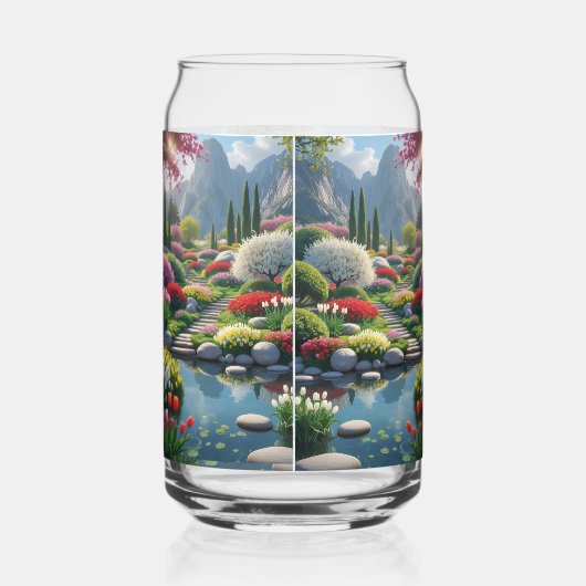 bloementuin blikvorm glas (Rechts)