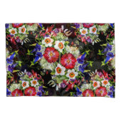 Bloementuin Bloemen Narcissus Bladgroen Rood Kussensloop (Voorkant-Links)