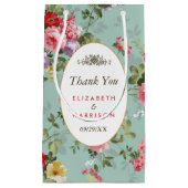  Bloementuin Botanische bruiloft gunst Klein Cadeauzakje (Voorkant)