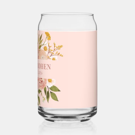 bloementuin bruiloft kandelaar blikvorm glas (Links)