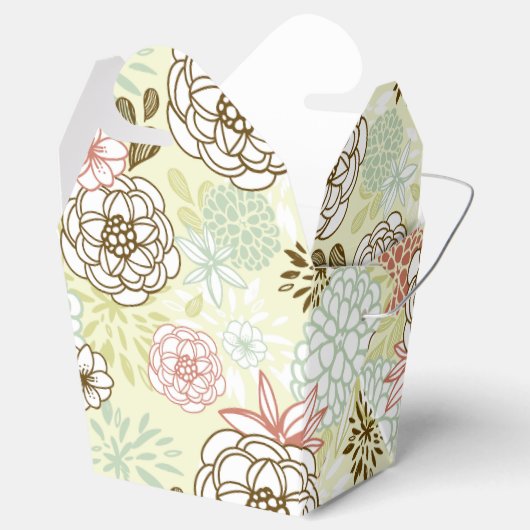 Bloementuin Chinees neem uit doos Bedankdoosjes (Geopend)