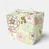 Bloementuin Chinees neem uit doos Bedankdoosjes (Achterkant)