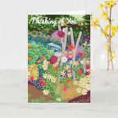Bloementuin Denk aan jou kaart (Gele Bloem)