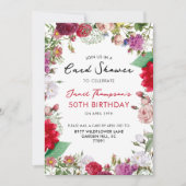 Bloementuin Douche per mail Verjaardag Kaart (Voorkant)