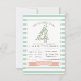 bloementuin | Eerste uitnodiging voor verjaardagsf