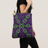 Bloementuin en vlinders.... tote bag (Dichtbij)