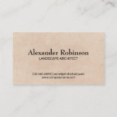 Bloementuin en Wandelpad Visitekaartje (Achterkant)