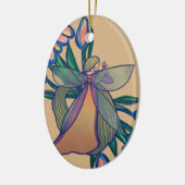 Bloementuin fee tuinman kunst keramisch ornament (Links)