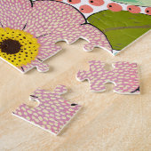 Bloementuin Gouache Schilderij 252 stuk Legpuzzel (Zijkant)