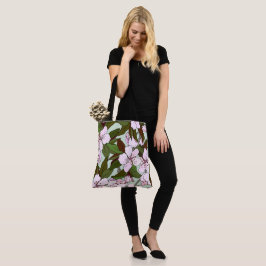 bloementuin Groen Groot winkelen Tote Bag