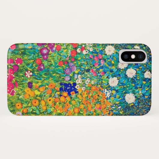 Bloementuin, Gustav Klimt Case-Mate iPhone Case (Achterkant (horizontaal))