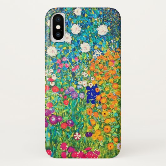 Bloementuin, Gustav Klimt Case-Mate iPhone Case (Achterkant)