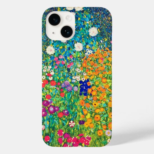 Bloementuin, Gustav Klimt Case-Mate iPhone Case (Achterkant)