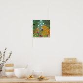 Bloementuin | Gustav Klimt Poster (Keuken)