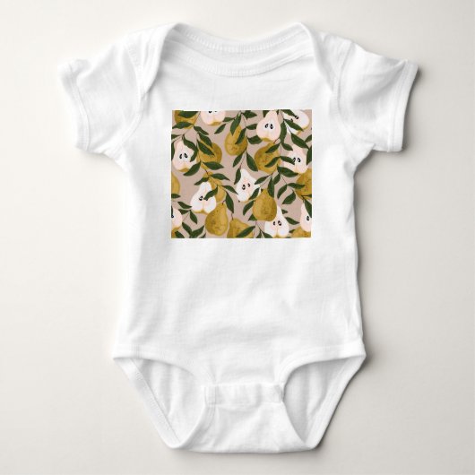 Bloementuin: kleine Schattigee bloemen Romper (Voorkant)