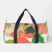 Bloementuin kleurblokken plunjezak (Achterkant)