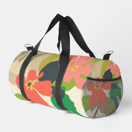 Bloementuin kleurblokken plunjezak