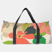 Bloementuin kleurblokken plunjezak (Voorkant)