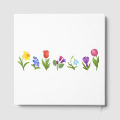 Bloementuin Lente Is Gestart Gastenboek (Achterkant)