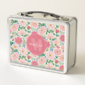 Bloementuin Metaal Lunchbox (Achterkant)