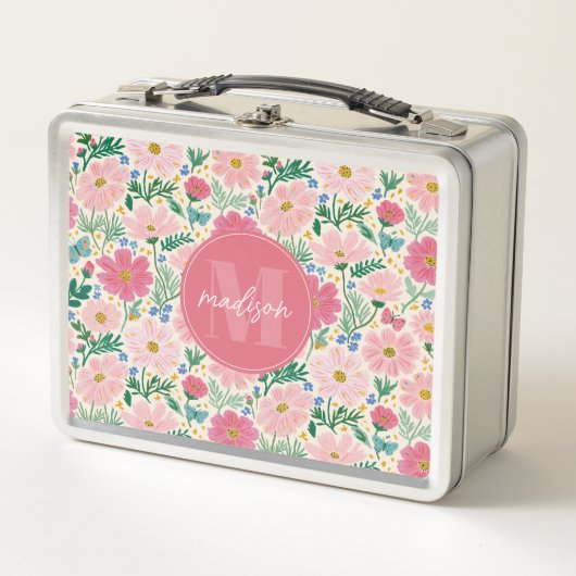 Bloementuin Metaal Lunchbox (Voorkant)