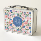 Bloementuin Metaal Lunchbox (Achterkant)