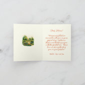 bloementuin Moederdag Feestdagen Kaart (Binnen)