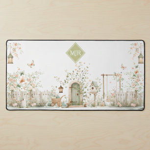 Bloementuin Monogram Bureaumat