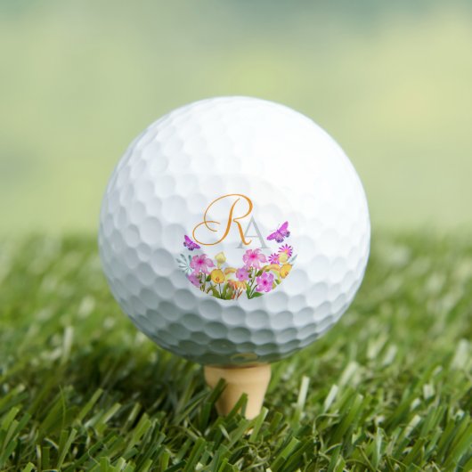 Bloementuin Monogram Golfballen (Insitu Shirt)