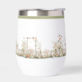 Bloementuin Monogram Waterfles (Links)