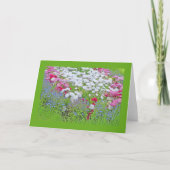 "BLOEMENTUIN" NOTITIEKAARTJE (Voorkant)