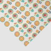 Bloementuin - Penny Tissuepapier (Detail)