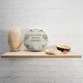  bloementuin rond kussen