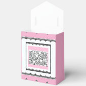 Bloementuin roze bedankdoosjes (Open)