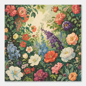  bloementuin schil en stok behang (Voorkant)