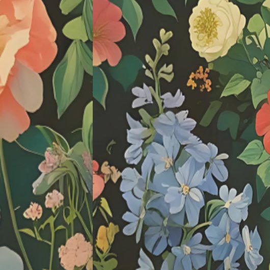  bloementuin schil en stok behang (Zoom)