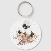 bloementuin sleutelhanger (Achterkant)